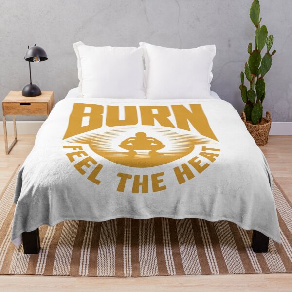 Item preview, Burn – Feel the Heat | Intense Fire Meditation Art designed and sold by SohaTrends.