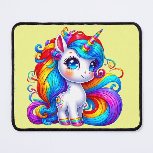 Item preview, Cute unicorn, colorful and quirky designed and sold by LoneAngel.