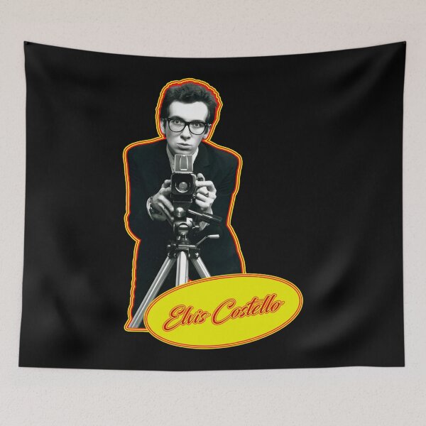 Item preview, Vintage Style Elvis Cstllo designed and sold by Tallboy666.