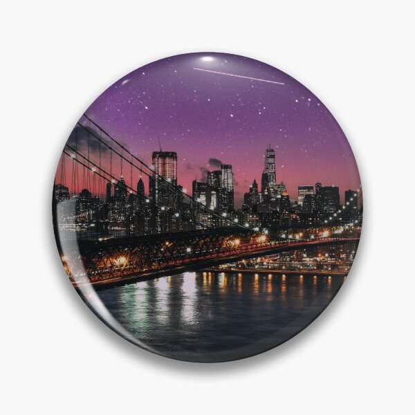 Item preview, New York at night, destination America designed and sold by Mauswohn.