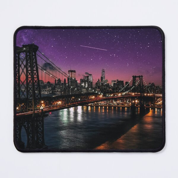 Item preview, New York at night, destination America designed and sold by Mauswohn.