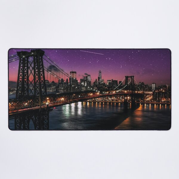 Item preview, New York at night, destination America designed and sold by Mauswohn.