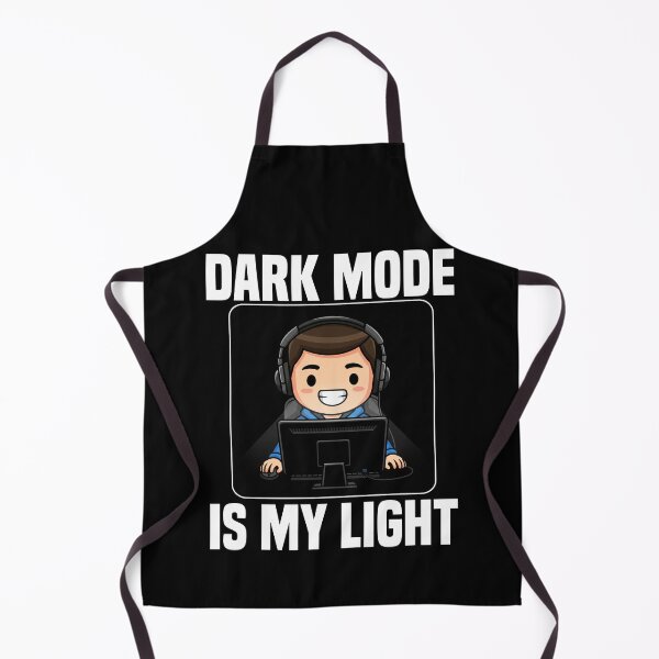 Item preview, DARK MODE IS MY LIGHT - PROGRAMMER GIFT designed and sold by KEF Custom.