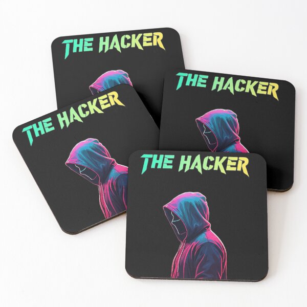 Item preview, The Hacker - Neon Cyberpunk Shadow designed and sold by Ayutthaya Vibes.