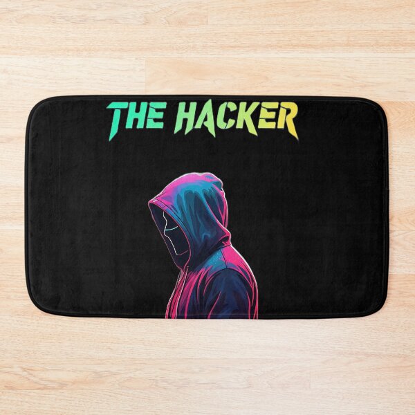 Item preview, The Hacker - Neon Cyberpunk Shadow designed and sold by Ayutthaya Vibes.