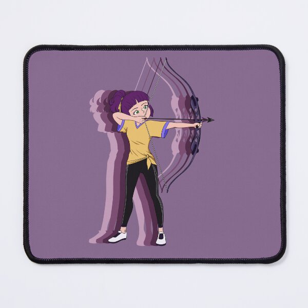 Item preview, A Female Archer with Dark Purple Background  designed and sold by KiyaSketches.