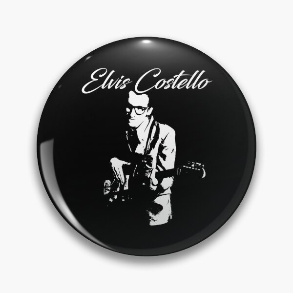 Item preview, Silhouette Style Elvis Cstllo designed and sold by Tallboy666.