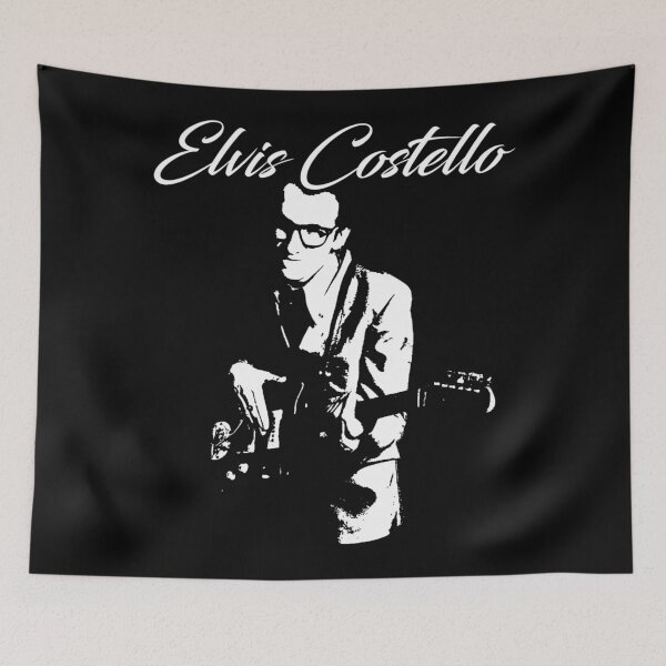 Item preview, Silhouette Style Elvis Cstllo designed and sold by Tallboy666.