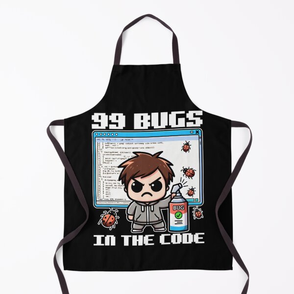 Item preview, 99 BUGS IN THE CODE - PROGRAMMER GIFT designed and sold by KEF Custom.