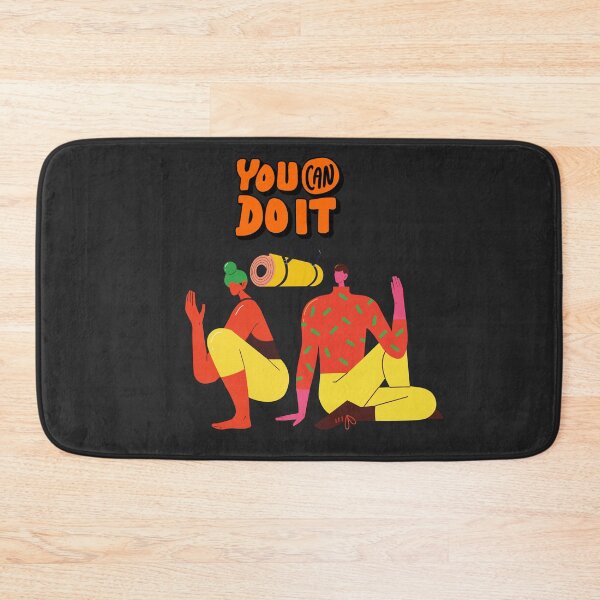 Item preview, You Can Do It Yoga Art . designed and sold by  StickAndStyle .