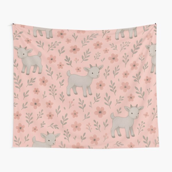 Item preview,  Cute Baby Deer Floral Pattern designed and sold by SassyArtistry.