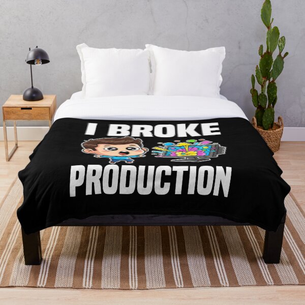 Artikelvorschau, ICH HABE DIE PRODUKTION ZERBROCHEN - PROGRAMMIERER GESCHENK entworfen und verkauft von KEF Custom.