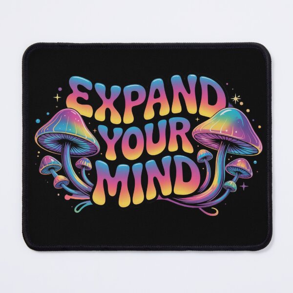 Item preview, Expand Your Mind Mushroom Art designed and sold by NightWisdom.