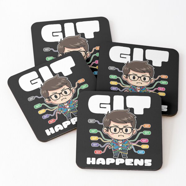 Item preview, GIT HAPPENS - PROGRAMMER GIFT designed and sold by KEF Custom.