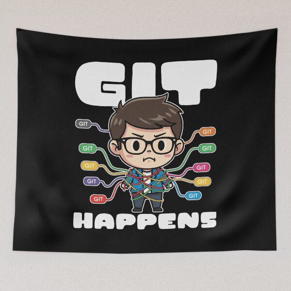 Item preview, GIT HAPPENS - PROGRAMMER GIFT designed and sold by KEF Custom.