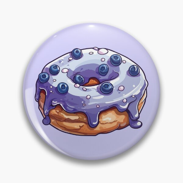 Item preview, Blue berry donut  designed and sold by BrownHorse90s.
