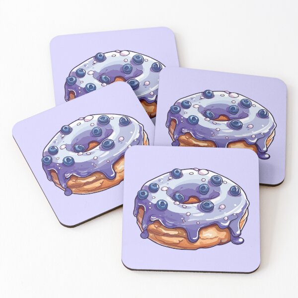 Item preview, Blue berry donut  designed and sold by BrownHorse90s.