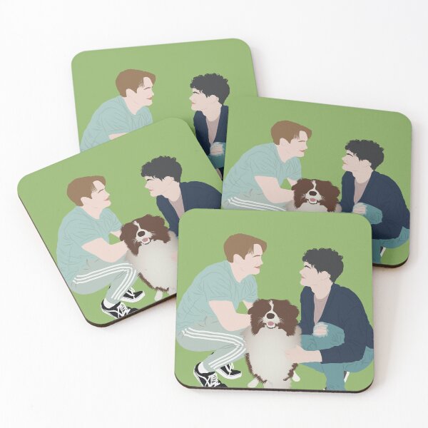 Item preview, Nick and Carlie with Nellie at the park | heartstopper designed and sold by Pinu92.