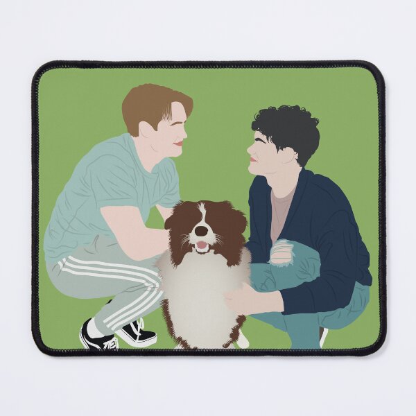 Item preview, Nick and Carlie with Nellie at the park | heartstopper designed and sold by Pinu92.