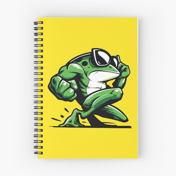 Item preview, Muscular Frog with glasses  designed and sold by BrownHorse90s.