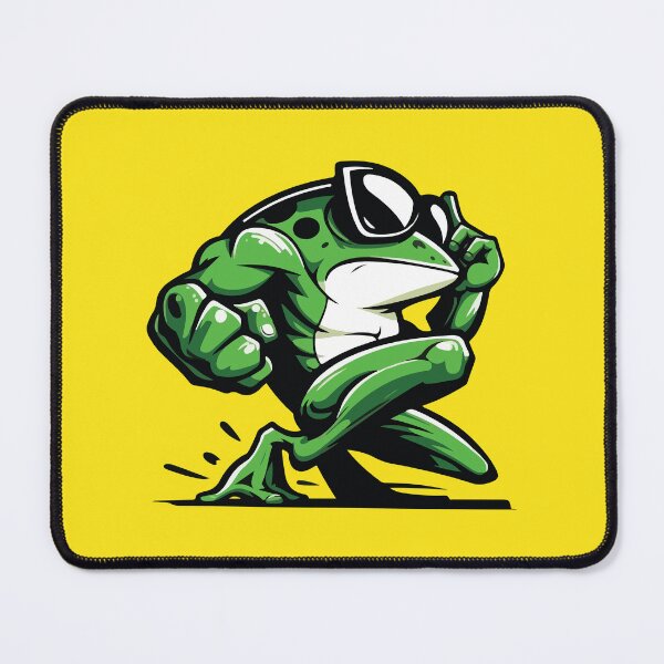 Item preview, Muscular Frog with glasses  designed and sold by BrownHorse90s.
