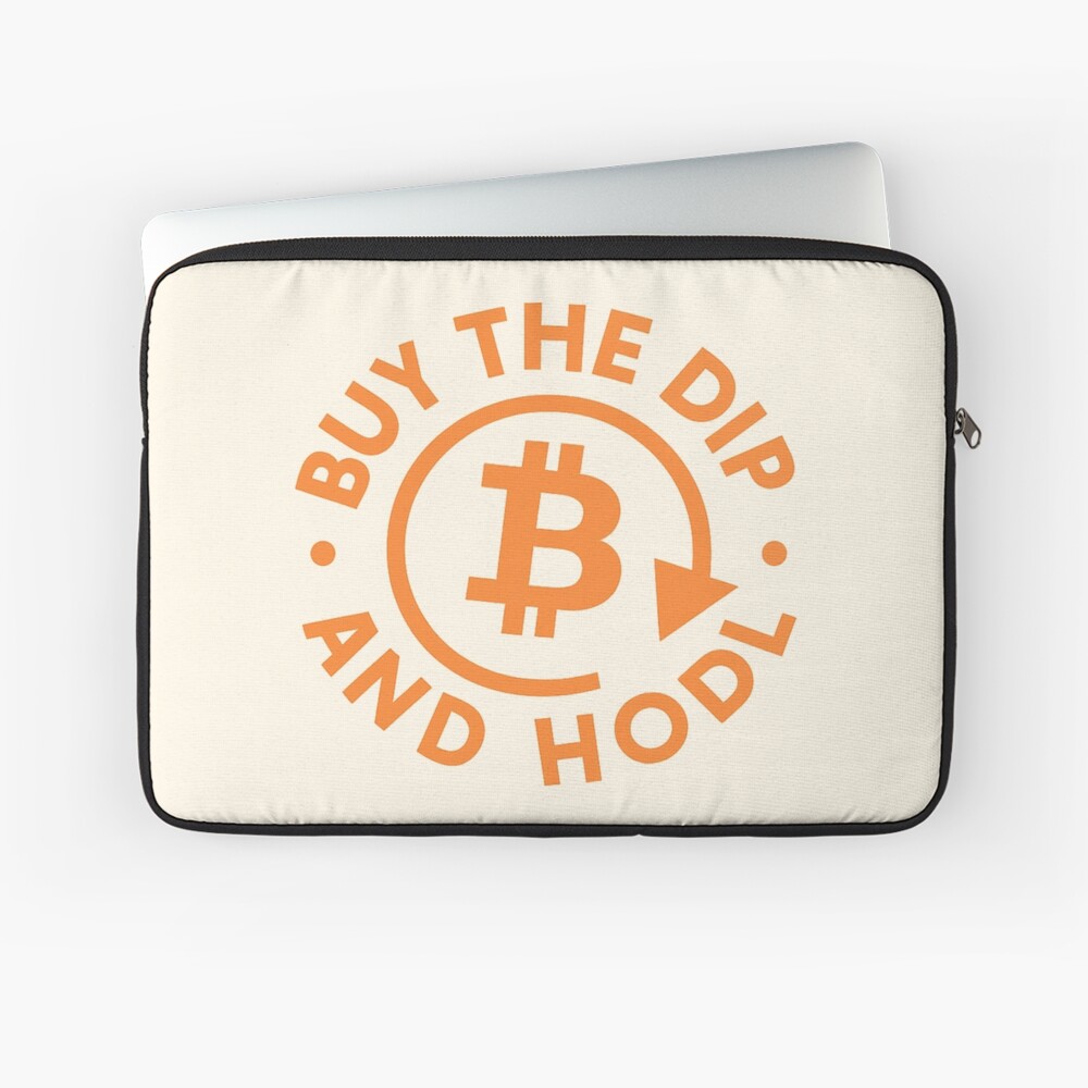 Bitcoin “Buy the Dip and HODL” iPhone Case