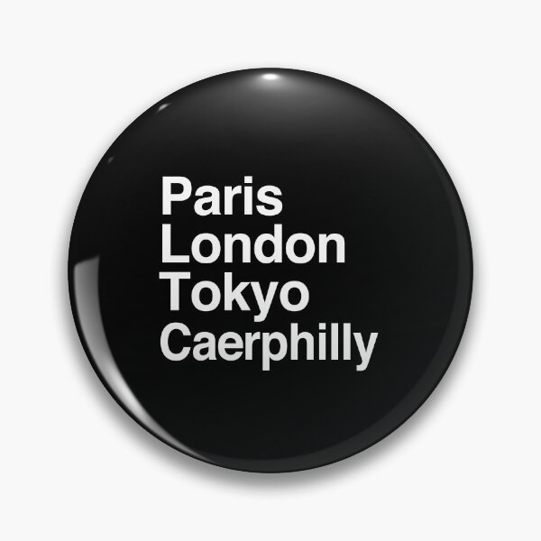 Item preview, Paris London Tokyo Caerphilly designed and sold by Custom365.