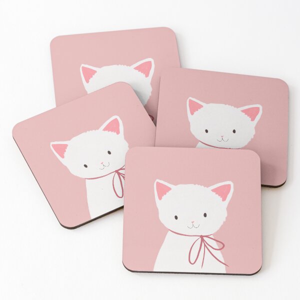 Item preview, Pink Macarons Cute Cat Illustraton by Jemma Jamie SKidmore  designed and sold by Jemma Jamie Skidmore.