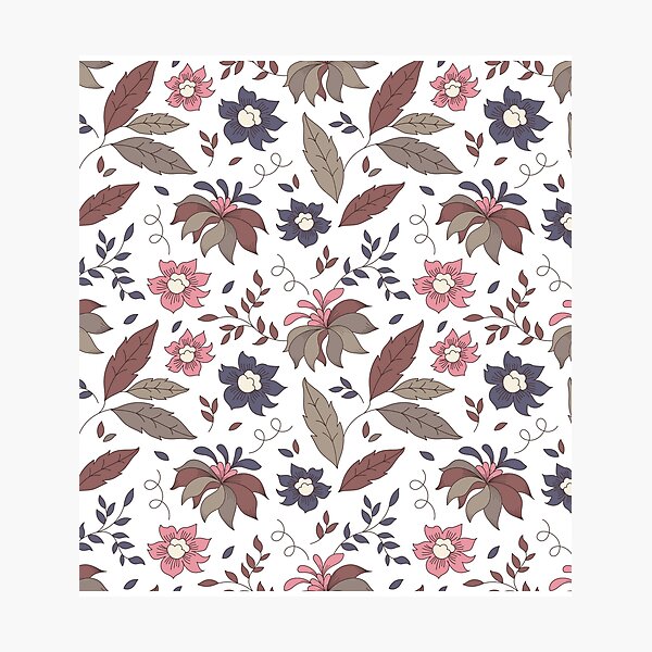 Item preview, Feuille printemps vintage coloré designed and sold by Jamildesign.