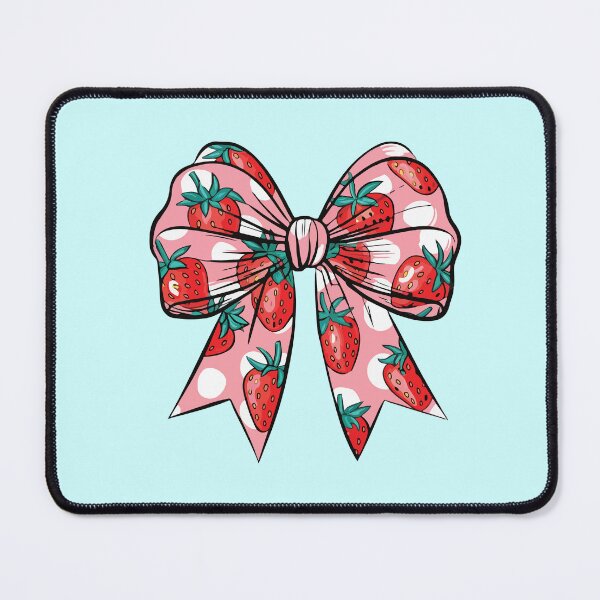 Item preview, Cute strawberry bow  designed and sold by BrownHorse90s.