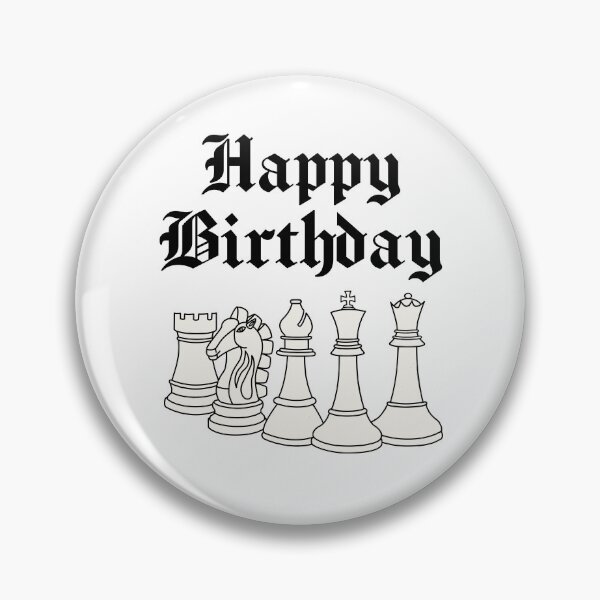 Artikelvorschau, Alles Gute zum Geburtstag, Schachspieler entworfen und verkauft von doodlerob.