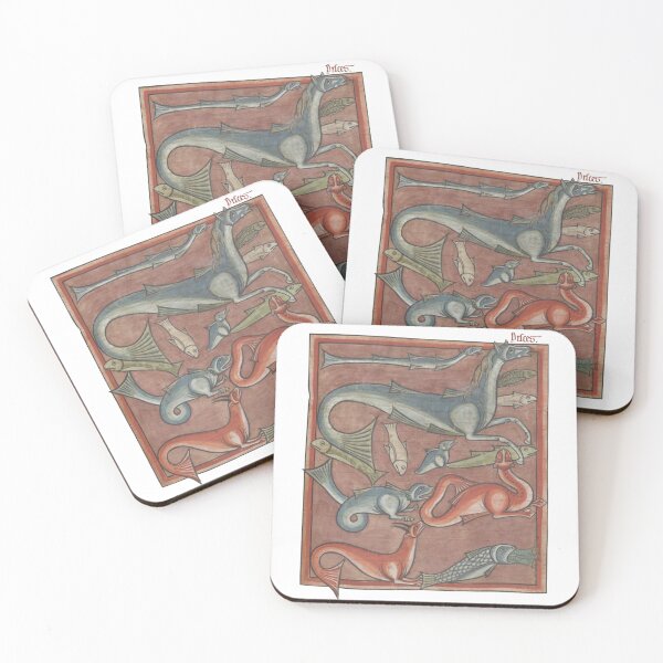 Item preview, Medieval sea monsters designed and sold by IllmadeErrant.