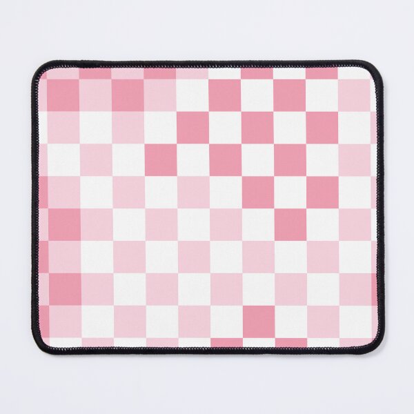 Item preview, pink checkerboard grid check pattern designed and sold by winterpumpkin.