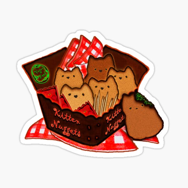 Item preview, Kitten Nuggets Vegane Futtercreme designed and sold by artandyc.