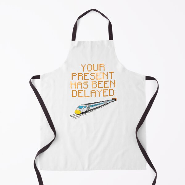 Item preview, Your Present Has Been Delayed, Train Rail Enthusiast Birthday designed and sold by doodlerob.
