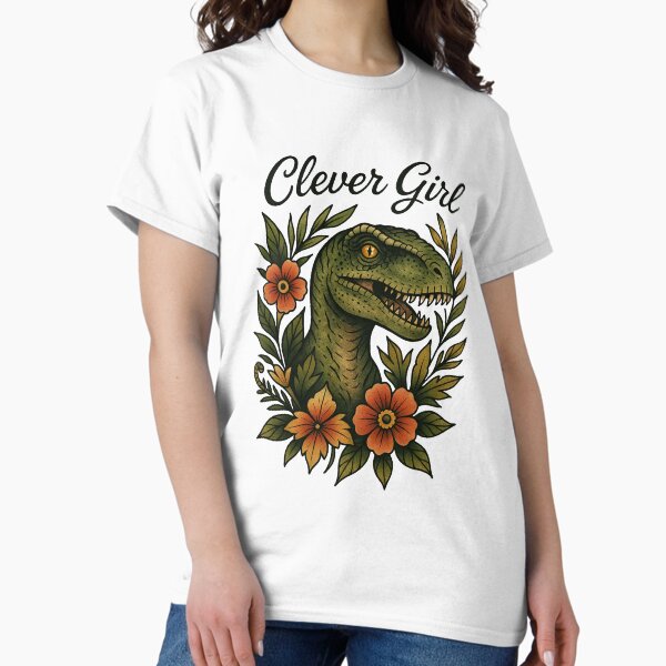 Item preview, Clever Girl... designed and sold by AKNinetyDesigns.
