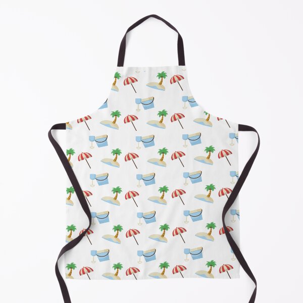 Item preview, Summer beach sand parasol motif designed and sold by Jamildesign.