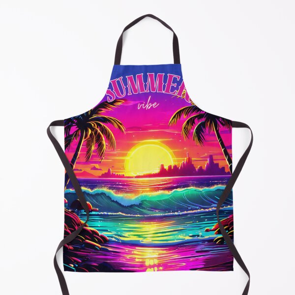 Item preview, Sunset Vibrance: Neon Beach Paradise designed and sold by MiraLumeStudio.