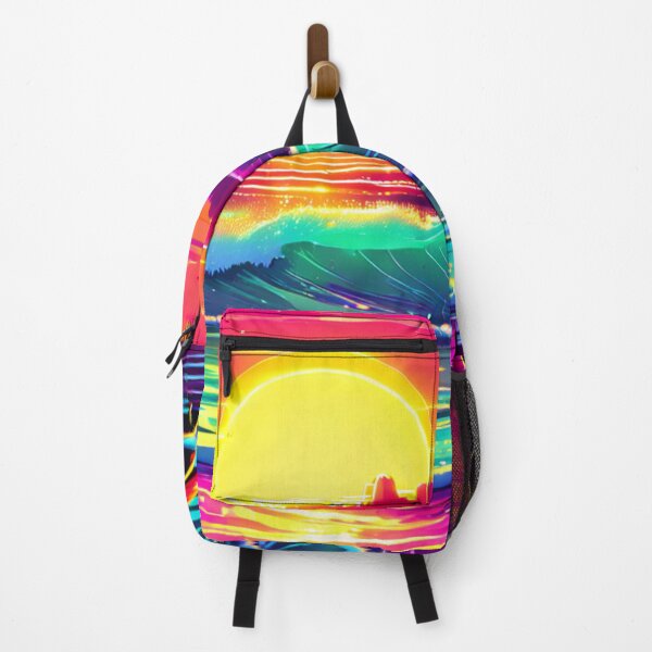 Item preview, Sunset Vibrance: Neon Beach Paradise designed and sold by MiraLumeStudio.
