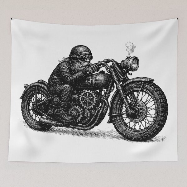 Artikelvorschau, Iron Flyers - Steampunk-Biker - Rusty Nuts entworfen und verkauft von IronFlyers.
