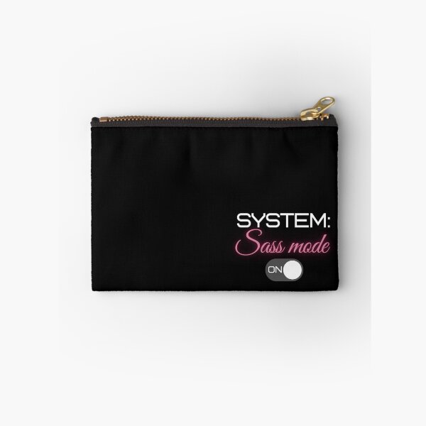 Item preview, SYSTEM: SASS MODE ON Glitchcore Y2K Digital Switch Design designed and sold by Plyks.