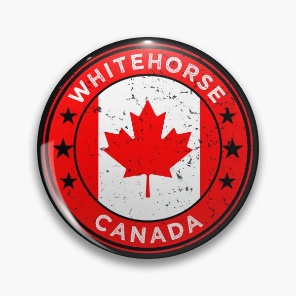 Item preview, Whitehorse Canada Maple Leaf Wilderness City designed and sold by ArtByKatti.