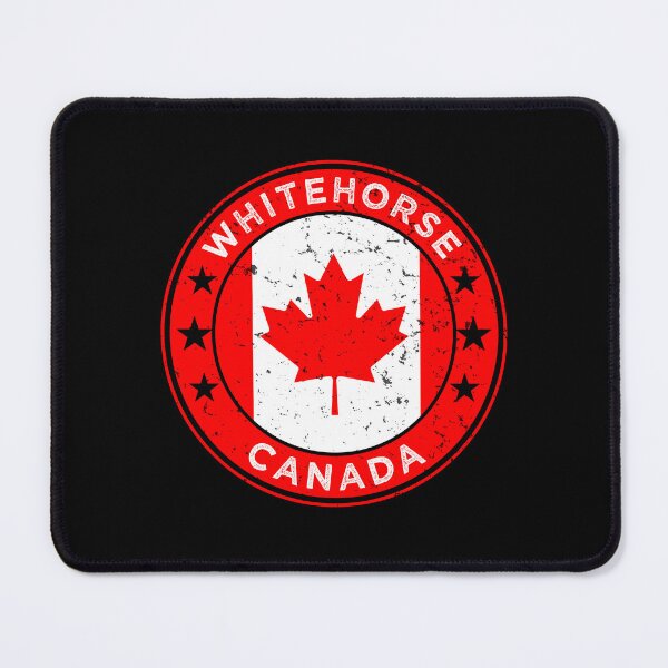 Item preview, Whitehorse Canada Maple Leaf Wilderness City designed and sold by ArtByKatti.