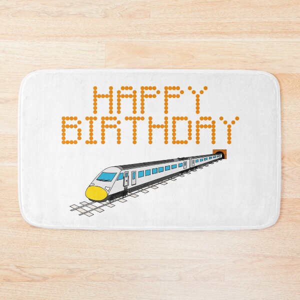 Item preview, High Speed Train Birthday, Rail Enthusiast designed and sold by doodlerob.