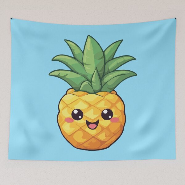Item preview, Cute pineapple  designed and sold by BrownHorse90s.