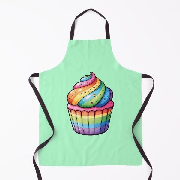 Item preview, Rainbow cupcake designed and sold by BrownHorse90s.