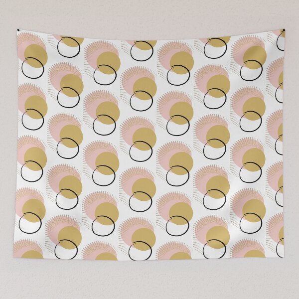 Item preview, circle, golden, gold, black, hippie, summer designed and sold by MINTROSA.