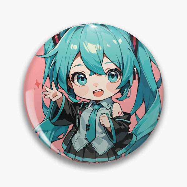 Item preview, Kawaii Miku Hatsune Chibi designed and sold by BrownHorse90s.