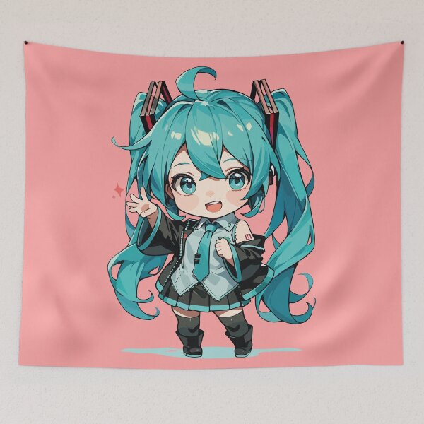 Item preview, Kawaii Miku Hatsune Chibi designed and sold by BrownHorse90s.