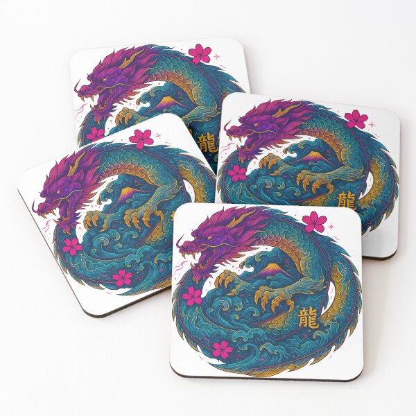 Item preview, Dragon Spirit of the Sakura Sea designed and sold by Neurocoon.